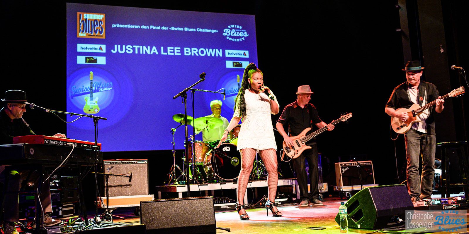 Justina Lee Brown vince lo Swiss Blues Challenge 2019!